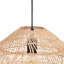 Luminaire suspendu en rotin naturel, luminaire suspendu en osier tissé à la main, plafonnier boho Farmhouse-765048481