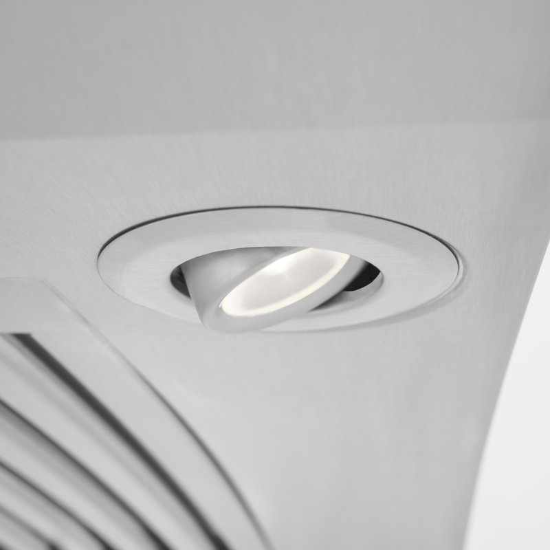 Hotte murale à conduit 30 pouces ZLINE CrownSound  en acier inoxydable avec haut-parleurs Bluetooth (Kn4crn-bt-30), 30"