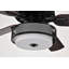 Alistair Matte Black Lighted Ceiling Fan Wooden  5-Blade With Remote