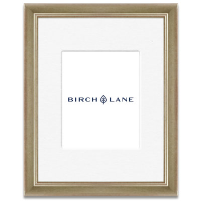 Wood Picture Frame with Mat
