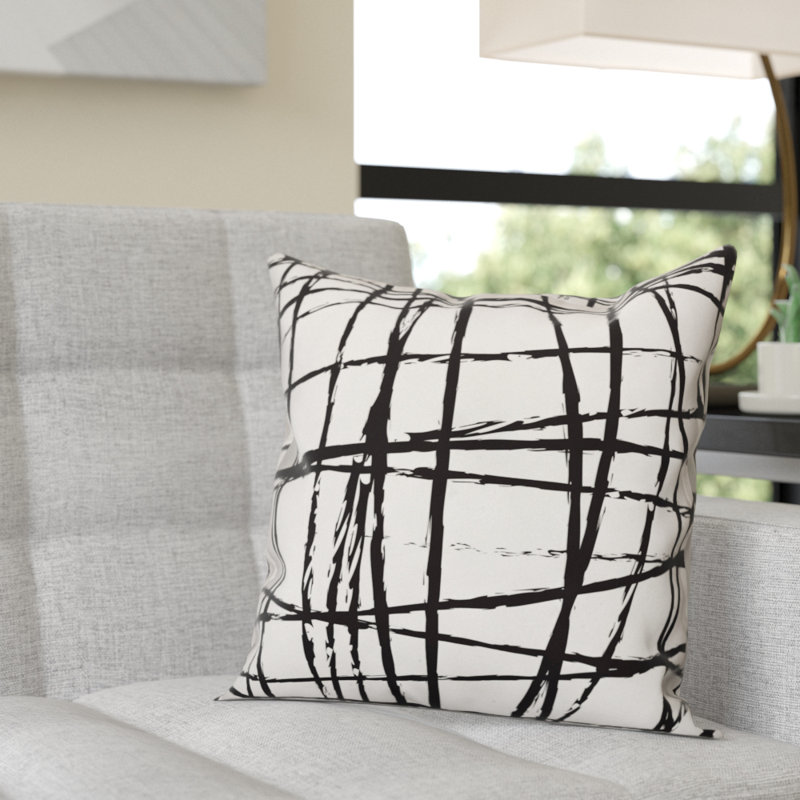  Scratch Square Pillow Cover, 20" x 20", Pillow Cover