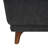 Cutts Tufted Ottoman With Rubberwood Legs