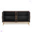 Retro Style Sideboard With Adjustable Shelves For  Kitchen, Living Room-1452068373