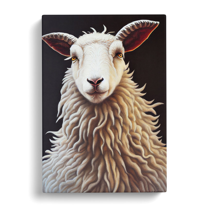 An Amazing Sheep - Wrapped Canvas, 76cm H x 50cm W x 3cm D