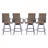 Swivel Patio Bar Stools Set of 2