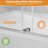 Double Sliding Frameless Shower Door, Tempered Glass Door For Home-124898857