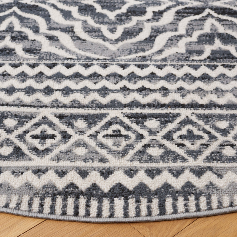 Odyssey Performance Southwestern Rug, Round 6'7"