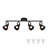 28.35'' 4 -Light Linear Track Kit Bulb Replaceable LED Ceiling Spotlight with 4 8W GU10 Bulbs 3000K