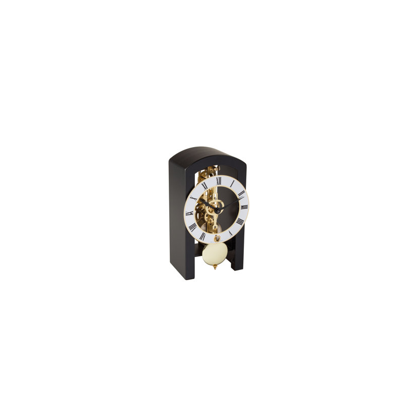 Patterson Mechanical Clock, Black