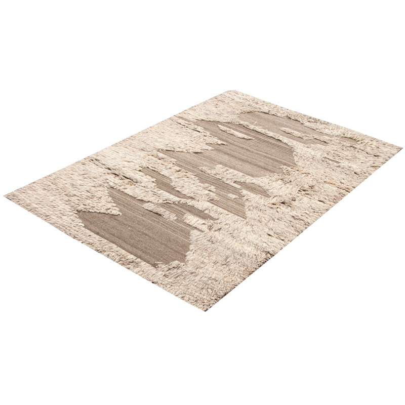 Wool Abstract Indoor Rug