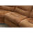 Emmy Orange Chenille Power Motion Sectional Sofa