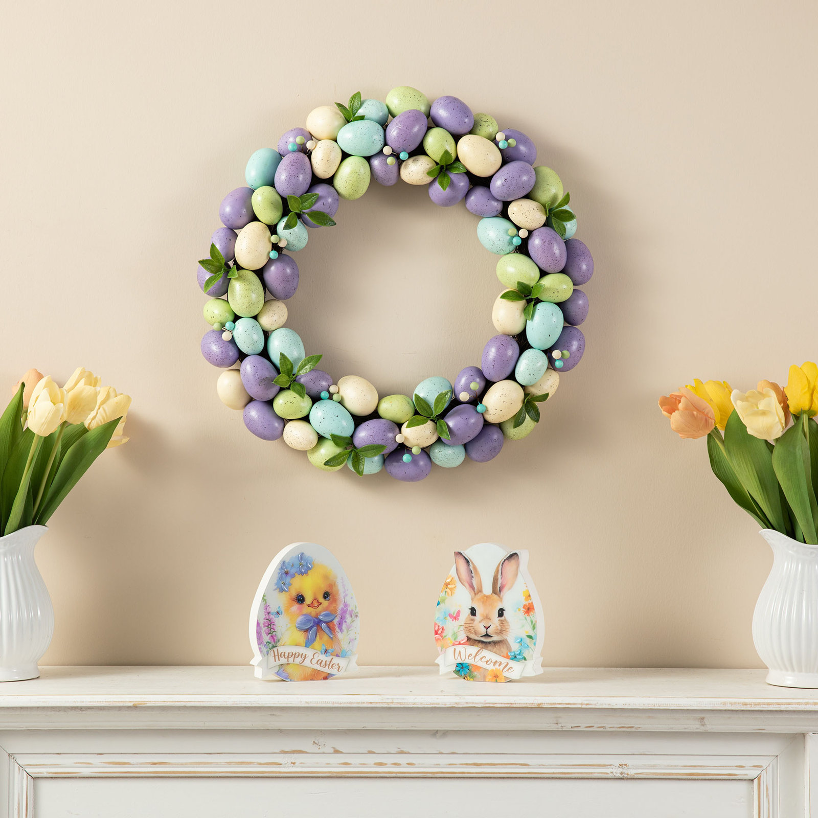 18" Easter Wreath