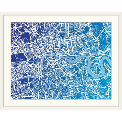«London Map» par Bellen, impression