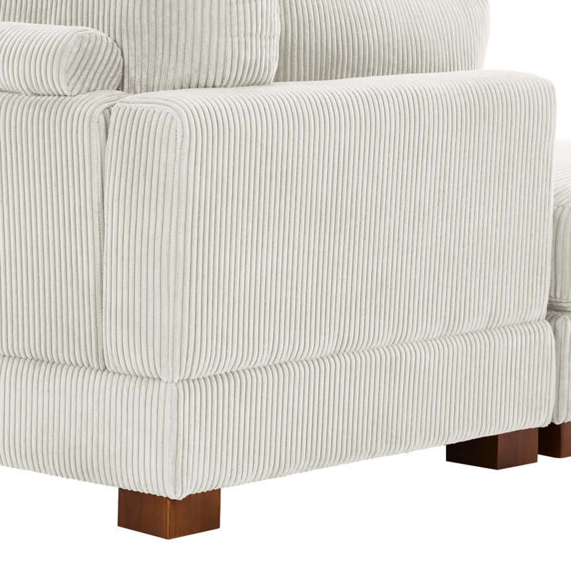 Bentura 221.5Cm Square Arms Modular Sofa, Beige