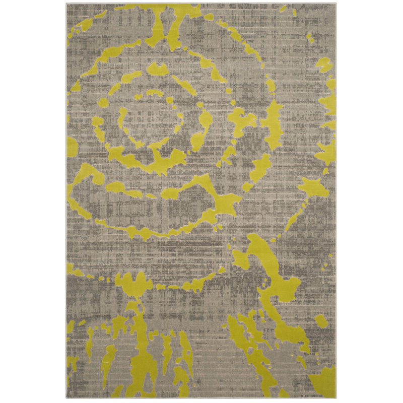 Deasia Porcello Performance Abstract Rug, Rectangle 4'1" x 6'