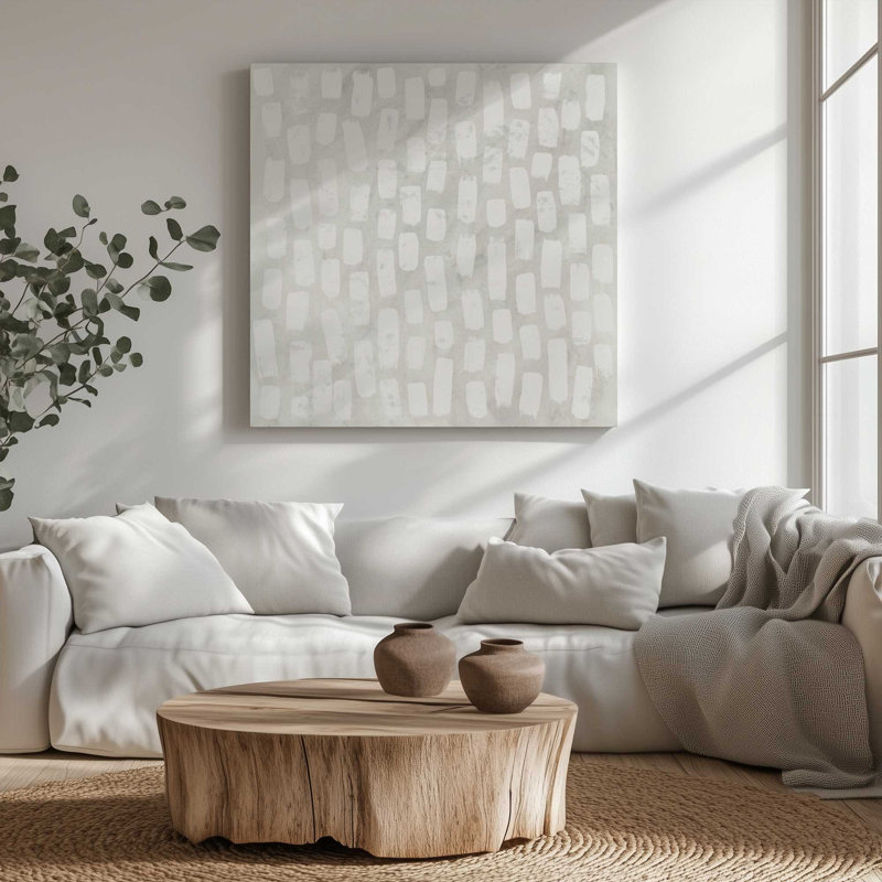 Airy Repetition II Wrapped Canvas Print, 32" x 32"