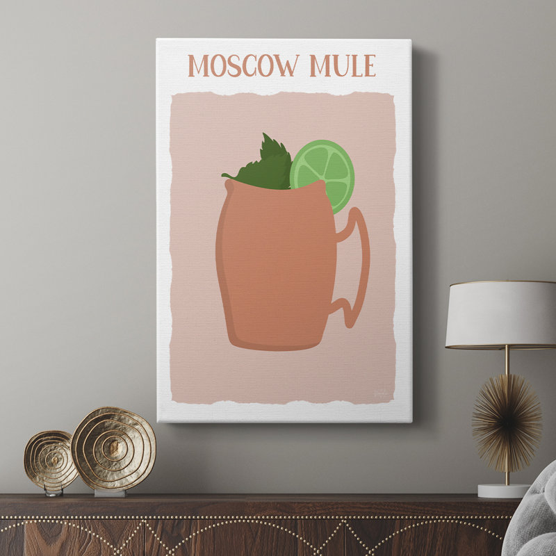 Moscow Mule - Cavas enveloppés de galerie, H 60 po x l 40 po