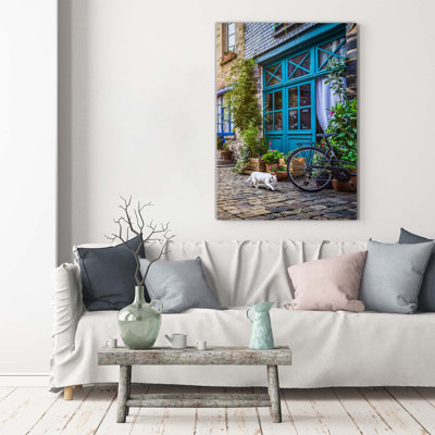 Suspension Bridge - Wrapped Canvas Print
