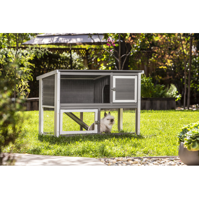 Archie Oscar™ Adela ECOFLEX® Weather Resistant Rabbit Hutch with
