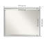 Miroir mural biseauté bakerhill-2058546040