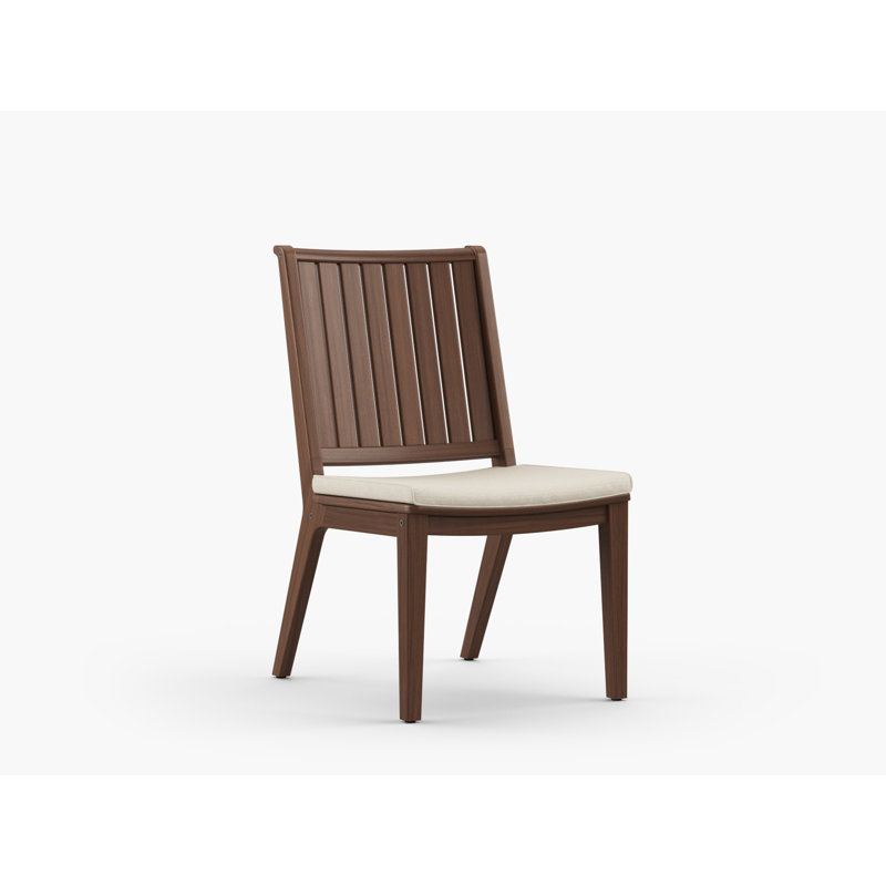 Sky Outdoor Dining Side Chair, Premier Flax