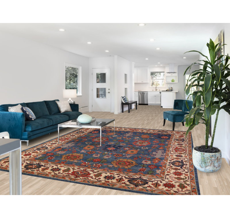 Handmade Ziegler Vegetable Dye Area Rug 8x10