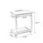 Table de bout mobile en bois massif 31,5 po couleur noyer-1581238376