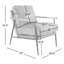 Fauteuil club en cuir Christopher-551337207