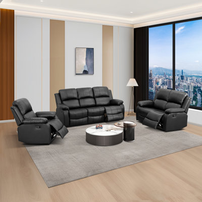 3-Piece Living Room Sofa Set by Cosccoo Home Furniture