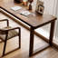 Bureau moderne et simple en bois massif-1444040671