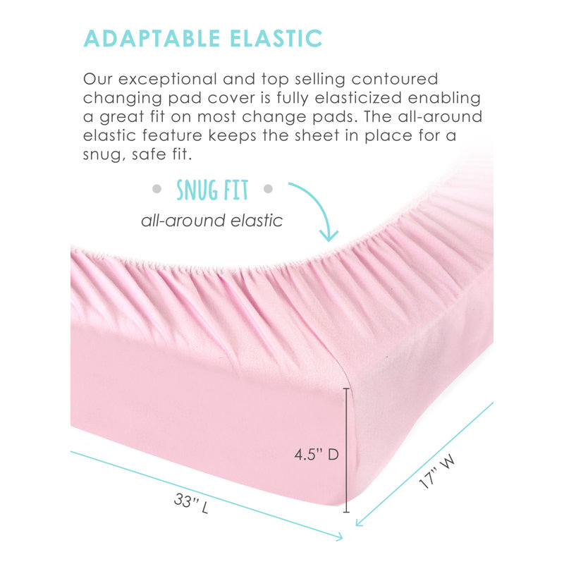Drap-housse pour lit de bébé Bryant Lattice, Gris