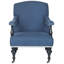 Fauteuil en lin 27,6 po de largeur-2141232938