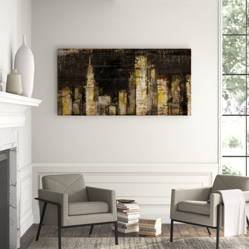 City Presence Print by Sofia Fox, Plexi, 36" H x 72" W