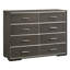 Commode double 8 tiroirs Belmont