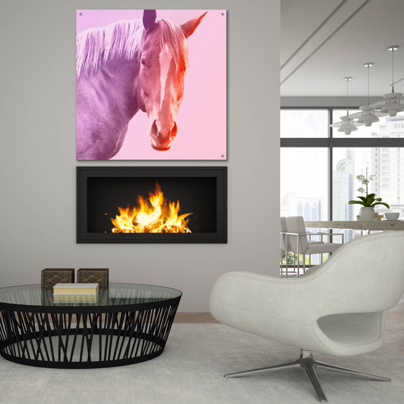 «Horse» par Mark Ashkenazi, H 36 po x l 36 po x P 0,2 po