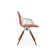 Zebra Swivel Armchair in Chrome