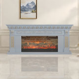 Electronic fireplace heater