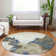 Machine Washable Indoor/Outdoor Christain ACN1332 Beige Rug