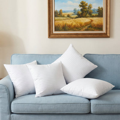 White Backrest Cushion