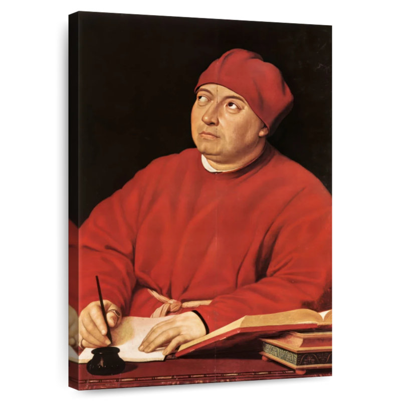 Portrait de Tommasso Inghirami, H 36 po x l 24 po