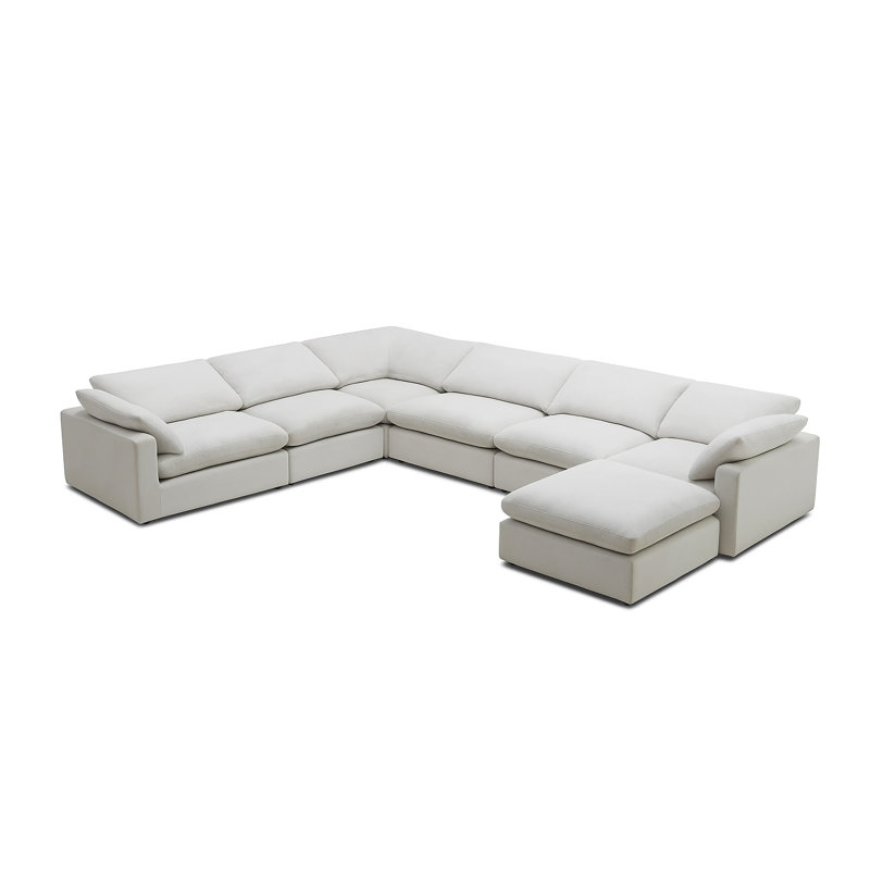 Askari 7-Pieces Feather Down Cozy Cloud sectional