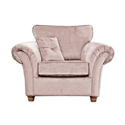 Lila Velvet Accent Chair