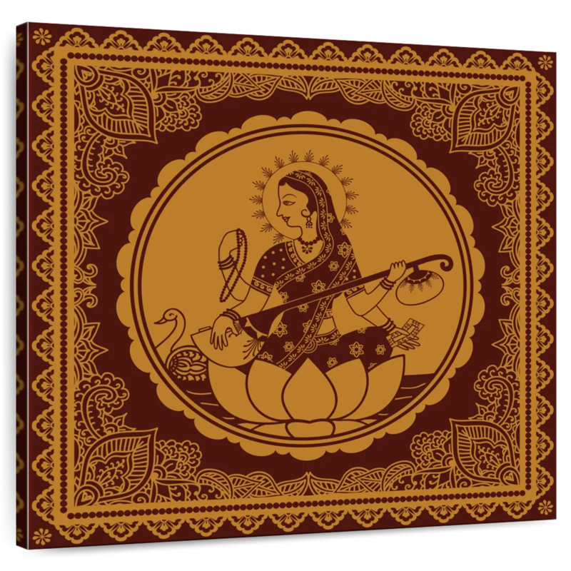 Javetta Hindu Goddess Sarasvati