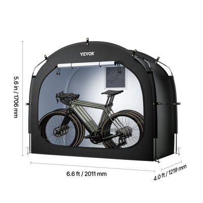 Outdoor Bike Storage Tent Spacious Waterproof Bike Tent for 3 to 4 Bikes