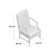 Fauteuil Addison