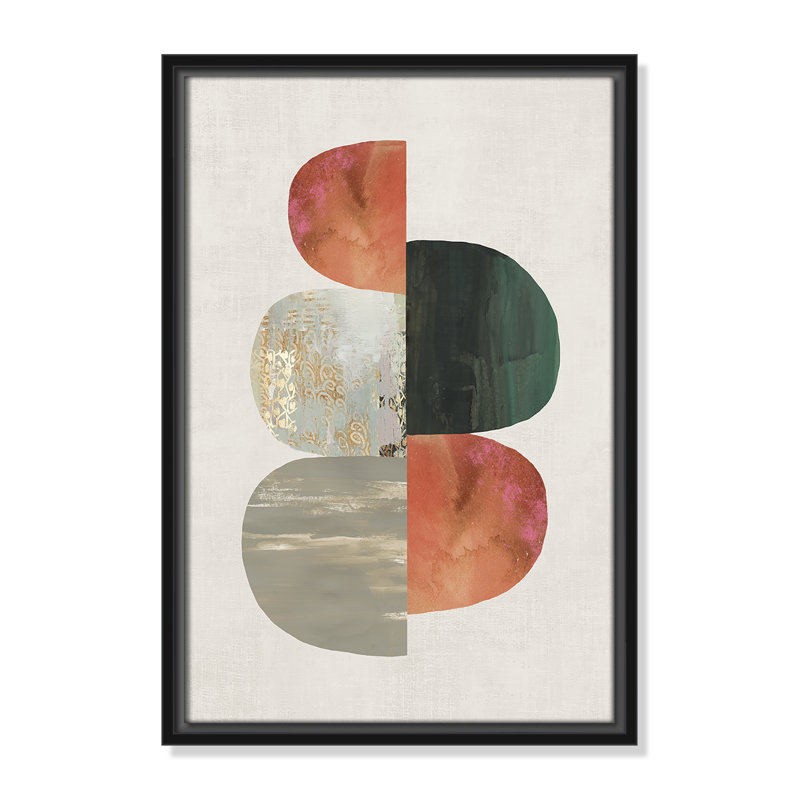 Evolving Energy II by Tom Reeves - Print, 19.5" H x 13.5" W, Framed Canvas, Espresso