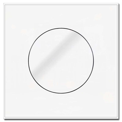 Metal Round Bathroom Mirror