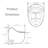 1-piece 1.28 Gpf Single Flush Egg Shape Toilet In Glossy White