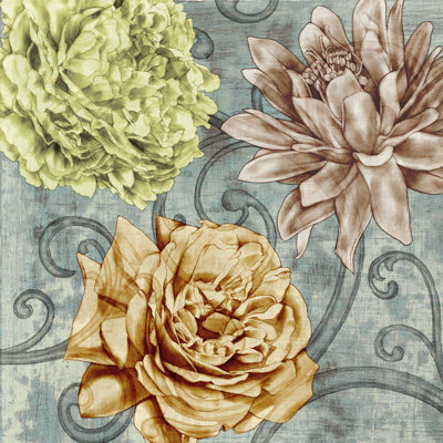 Flower Fetti II 1 Piece Wrapped Canvas Painting