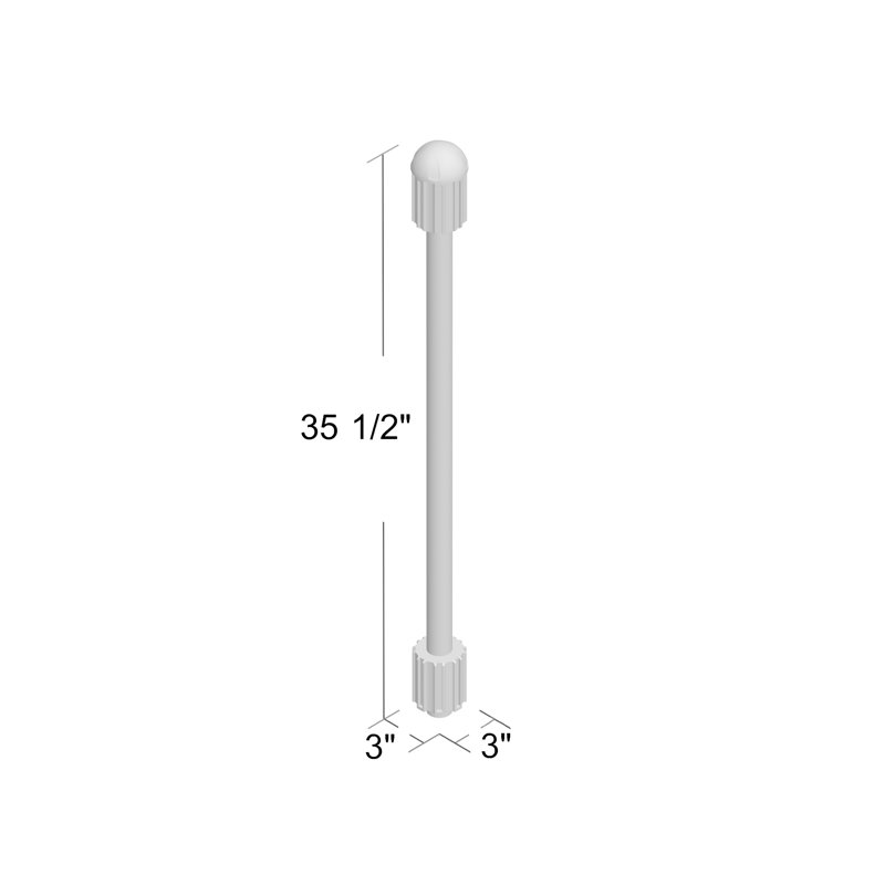 KYDZ Suite® Connector Hub, 35.5" H x 3" W x 3" D